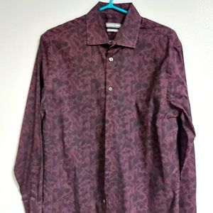 Slim fit 15 1/2, 32/33 purple dress shirt from Geoffrey Beene
